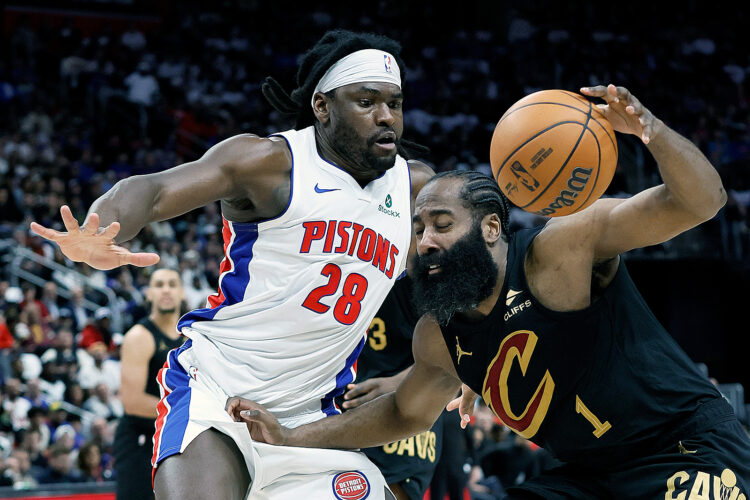 Cunningham scores 23, Harris 20 to help Pistons beat Cavs in Game 1
